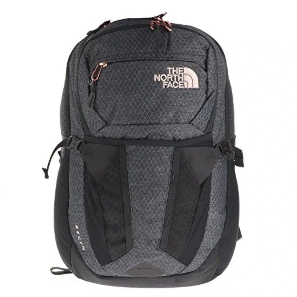 The North Face Recon Grey Laptop Luxe Backpack Unisex